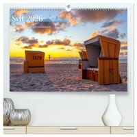 Sylt - Magie der Abendstunden (hochwertiger Premium Wandkalender 2026 DIN A2 quer), Kunstdruck in Hochglanz
