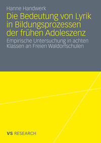 Die Bedeutung von Lyrik in Bildungsprozessen der frühen Adoleszenz
