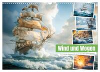 Wind und Wogen (Wandkalender 2025 DIN A3 quer), CALVENDO Monatskalender