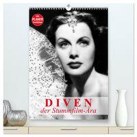 Diven der Stummfilm-Ära (hochwertiger Premium Wandkalender 2025 DIN A2 hoch), Kunstdruck in Hochglanz