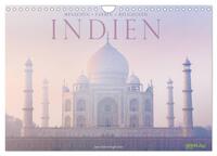 Indien: Menschen • Farben • Religionen (Wandkalender 2025 DIN A4 quer), CALVENDO Monatskalender