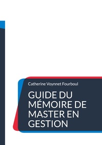 Vorderes Coverbild Guide du Mémoire de Master en gestion