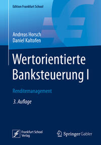 Vorderes Coverbild Wertorientierte Banksteuerung I