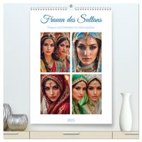 Frauen des Sultans (hochwertiger Premium Wandkalender 2025 DIN A2 hoch), Kunstdruck in Hochglanz