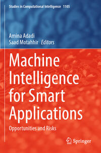 Vorderes Coverbild Machine Intelligence for Smart Applications