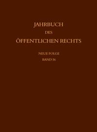 Vorderes Coverbild Jahrbuch des öffentlichen Rechts der Gegenwart. Neue Folge