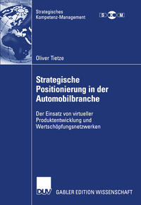 Vorderes Coverbild Strategische Positionierung in der Automobilbranche