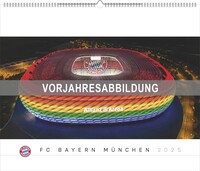 FC Bayern München 2026 Wand-Kalender - Fußball-Kalender - Fan-Kalender - 60x50 - Sport