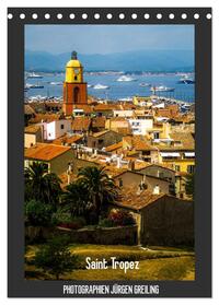 Vorderes Coverbild Saint Tropez (Tischkalender 2025 DIN A5 hoch), CALVENDO Monatskalender