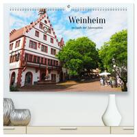 Weinheim im Laufe der Jahreszeiten (hochwertiger Premium Wandkalender 2026 DIN A2 quer), Kunstdruck in Hochglanz