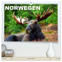 Norwegen (hochwertiger Premium Wandkalender 2025 DIN A2 quer), Kunstdruck in Hochglanz