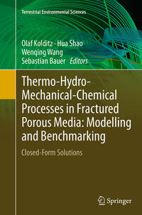 Thermo-Hydro-Mechanical-Chemical Processes in Fractured Porous Media: Modelling and Benchmarking