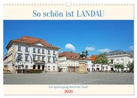 Vorderes Coverbild So schön ist Landau (Wandkalender 2026 DIN A3 quer), CALVENDO Monatskalender