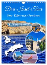 Drei-Insel-Tour (Wandkalender 2025 DIN A4 hoch), CALVENDO Monatskalender