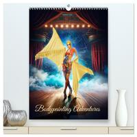 Bodypainting Adventures (hochwertiger Premium Wandkalender 2026 DIN A2 hoch), Kunstdruck in Hochglanz