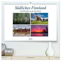 Vorderes Coverbild Südliches Finnland (hochwertiger Premium Wandkalender 2026 DIN A2 quer), Kunstdruck in Hochglanz