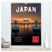 Japan - Hightech und viel Tradition (hochwertiger Premium Wandkalender 2025 DIN A2 hoch), Kunstdruck in Hochglanz