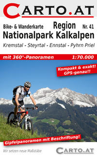 Bike- & Wanderkarte 41 Region Nationalpark Kalkalpen