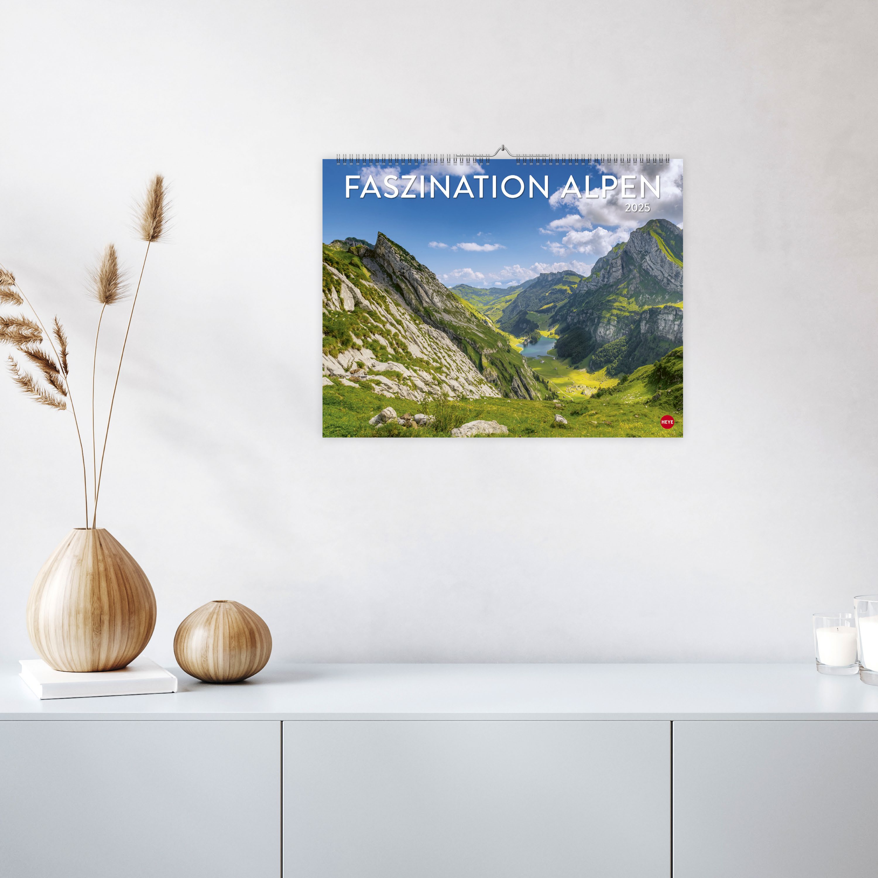 Faszination Alpen Posterkalender 2025