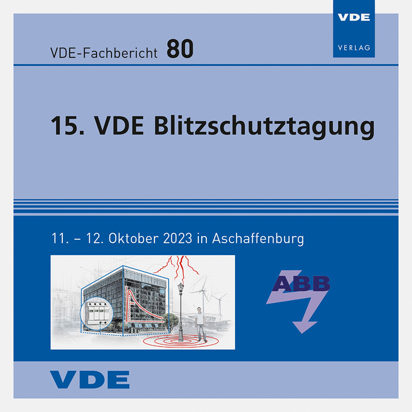 VDE-Fb. 80: 15. VDE Blitzschutztagung
