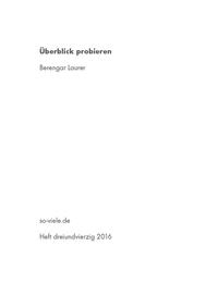 so viele Heft 43