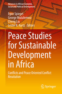 Vorderes Coverbild Peace Studies for Sustainable Development in Africa