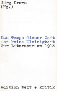 Das Tempo dieser Zeit ist keine Kleinigkeit