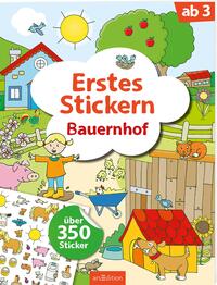 Vorderes Coverbild Erstes Stickern – Bauernhof