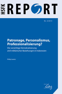Vorderes Coverbild Patronage, Personalismus, Professionalisierung?