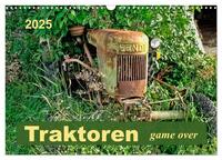 Traktoren - game over (Wandkalender 2025 DIN A3 quer), CALVENDO Monatskalender