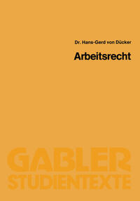 Vorderes Coverbild Arbeitsrecht