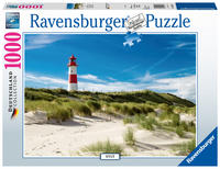 Ravensburger Puzzle 13967 - Sylt - 1000 Teile Puzzle für Erwachsene und Kinder ab 14 Jahren, Puzzle mit Strand-Motiv der Nordsee