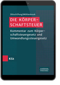Vorderes Coverbild Die Körperschaftsteuer