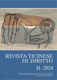 Rivista ticinese di diritto II-2024