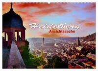 Heidelberg - Ansichtssache (Wandkalender 2025 DIN A2 quer), CALVENDO Monatskalender