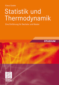Vorderes Coverbild Statistik und Thermodynamik