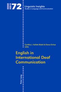 Vorderes Coverbild English in International Deaf Communication