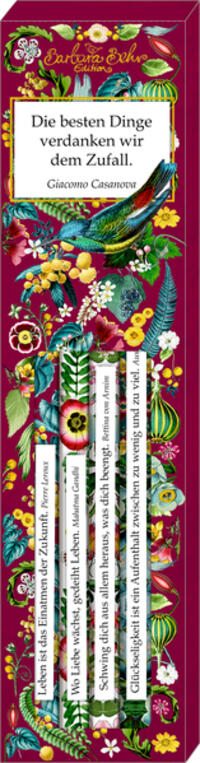Bleistift-Set mit Sprüchen