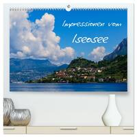 Impressionen vom Iseosee (hochwertiger Premium Wandkalender 2026 DIN A2 quer), Kunstdruck in Hochglanz