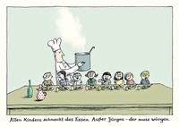 Alle Kinder-Postkartenset Motiv "Jürgen"