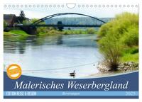Malerisches Weserbergland - Beverungen (Wandkalender 2025 DIN A4 quer), CALVENDO Monatskalender
