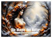 Die Magie der Natur Monatsköniginnen (Wandkalender 2026 DIN A3 quer), CALVENDO Monatskalender