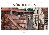 Vorderes Coverbild Nördlingen - Eine runde Sache (Tischkalender 2025 DIN A5 quer), CALVENDO Monatskalender