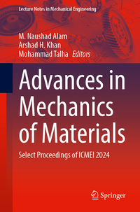 Advances in Mechanics of Materials