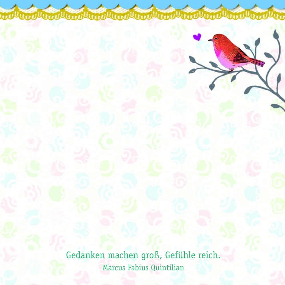 Beispielinhalt (Bild) Zettelkästchen - Einfach schöne Gedanken! (Ranke)