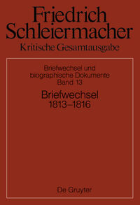 Briefwechsel 1813-1816