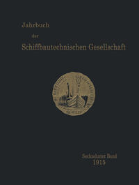 Vorderes Coverbild Jahrbuch der Schiffbautechnischen Gesellschaft