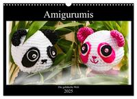 Amigurumi - Die gehäkelte Welt (Wandkalender 2025 DIN A3 quer), CALVENDO Monatskalender