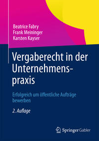 Vorderes Coverbild Vergaberecht in der Unternehmenspraxis