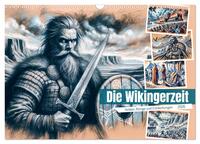 Die Wikingerzeit - Helden, Könige und Entdeckungen (Wandkalender 2026 DIN A3 quer), CALVENDO Monatskalender